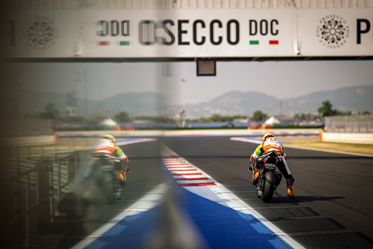 Bassani at Misano